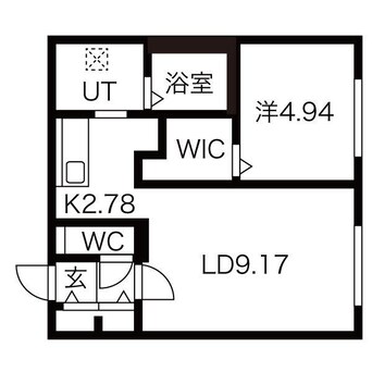 間取図 ＳＡＫＵＲＡコンフォートＫ