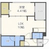 ＦＩＯＲＩＳＴＡ新さっぽろ 1LDKの間取り