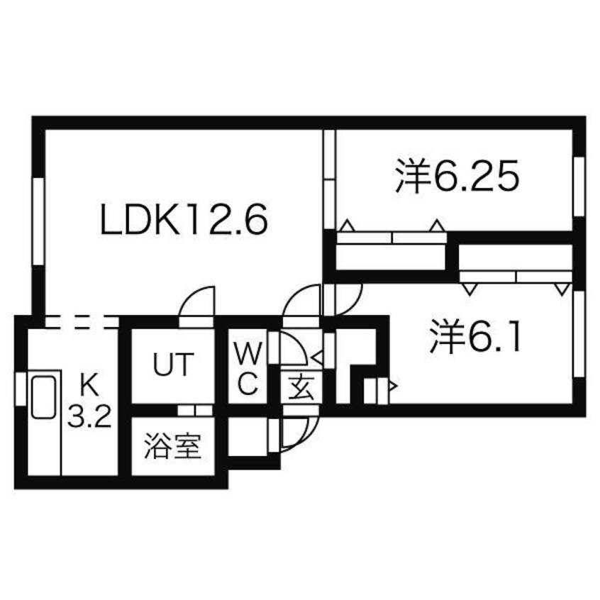 間取図 Ｐｒｅｖｅｒ（プレベール）