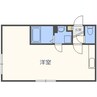 ラプラスワン 1Rの間取り