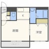 アンクレー南郷 1LDKの間取り
