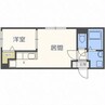 ヴィラキューブ新サッポロ 1LDKの間取り