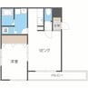 ルティーシアン１７ 1LDKの間取り