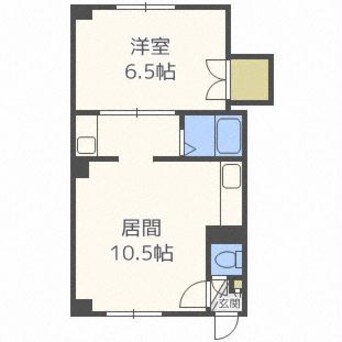 間取図 プログレス南郷