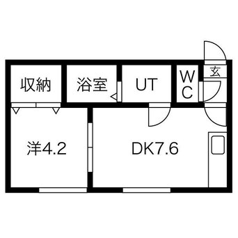 間取図 メゾン・ド・クレッシェンド