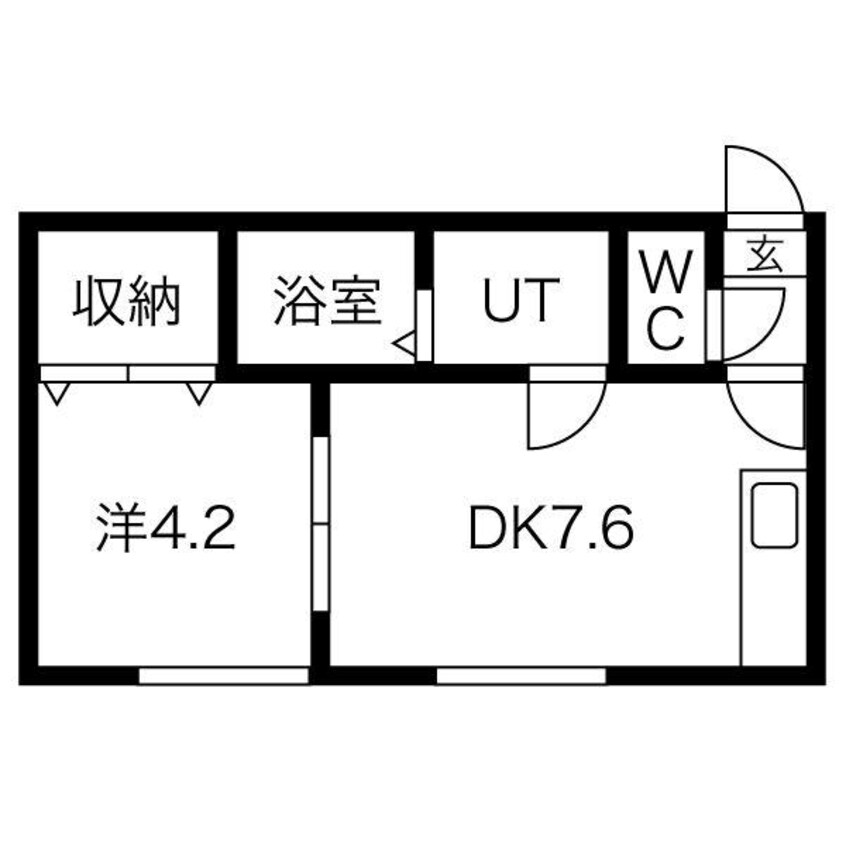 間取図 メゾン・ド・クレッシェンド