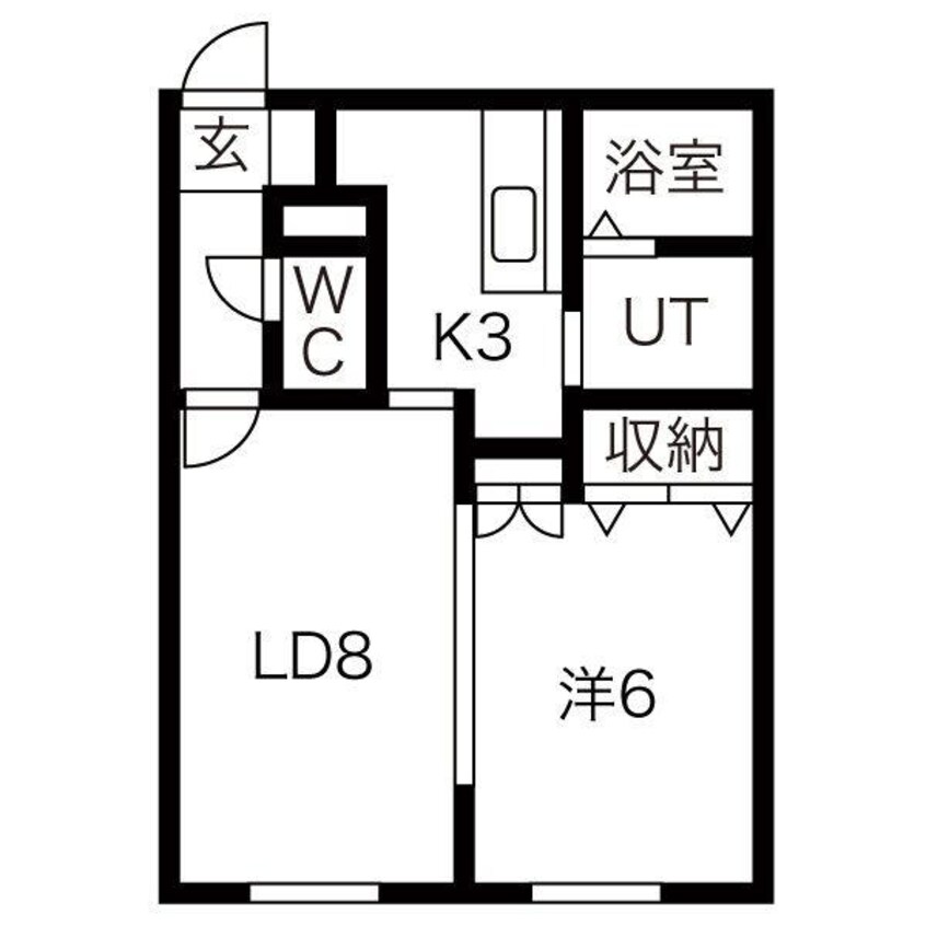 間取図 グランデュールⅡ