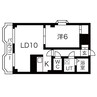 サントアリオ・デひばりが丘 1LDKの間取り