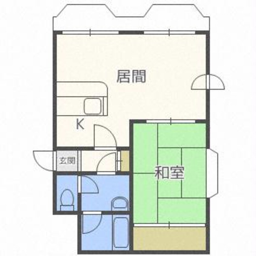 間取図 サントアリオ・デひばりが丘