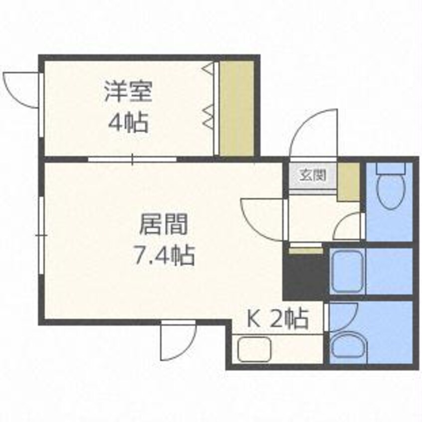 間取図 ティラ新札幌