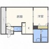 ＬａｙＬＡ 1DKの間取り