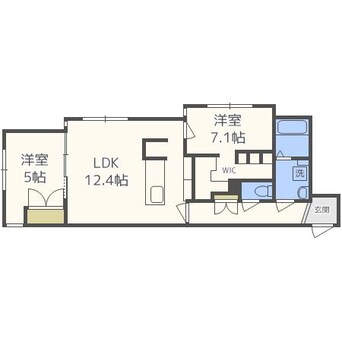間取図 ＣＯＭＳＡＰ　ＳＨＩＮＳＡＰＰＯＲＯ