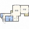 ジュピターⅤ 1LDKの間取り