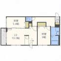 アーバンスクエア新札幌の間取図