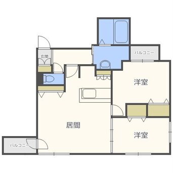 間取図 アーバンスクエア新さっぽろ