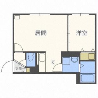 間取図 マルグリットひばりが丘