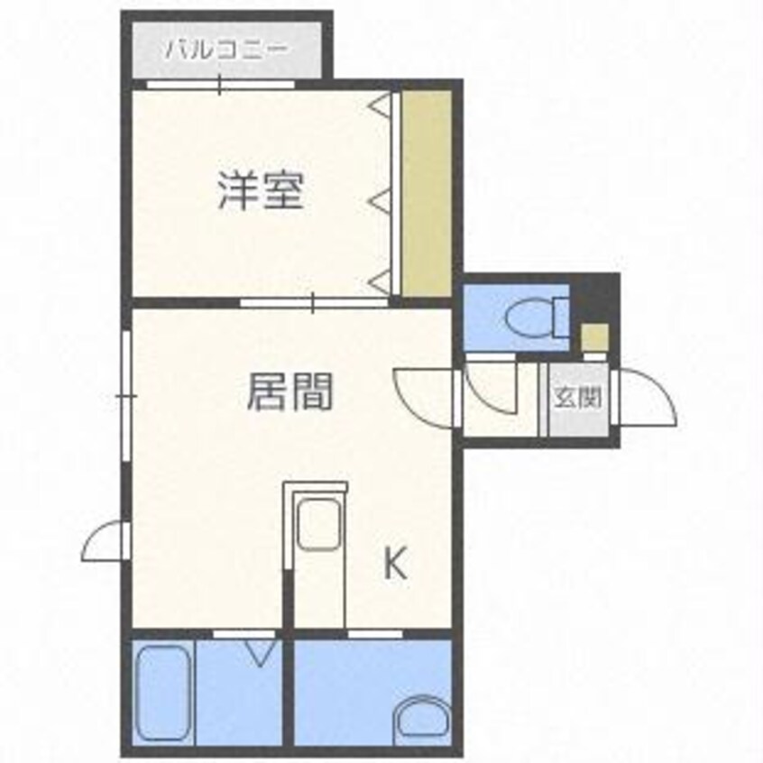 間取図 クレモナ本通