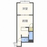 コントレイル 1LDKの間取り