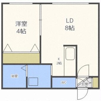 間取図 フェリーチェ新札幌