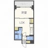 ラファイエ 1LDKの間取り
