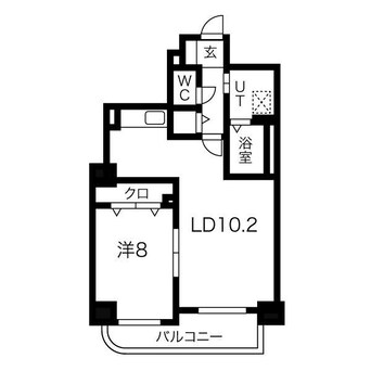 間取図 ドエル南郷ガーデンフォート