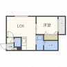 Ｐｅｅｒｓｏｎ栄通１２ 1LDKの間取り