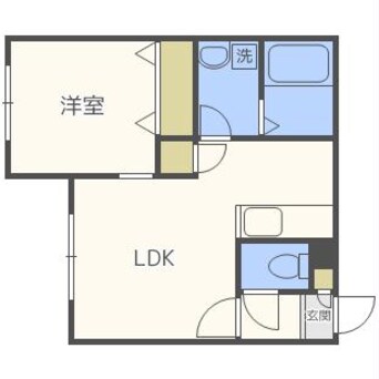 間取図 アステールＮ１２