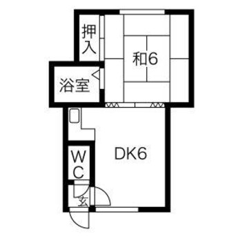 間取図 コーポ清和