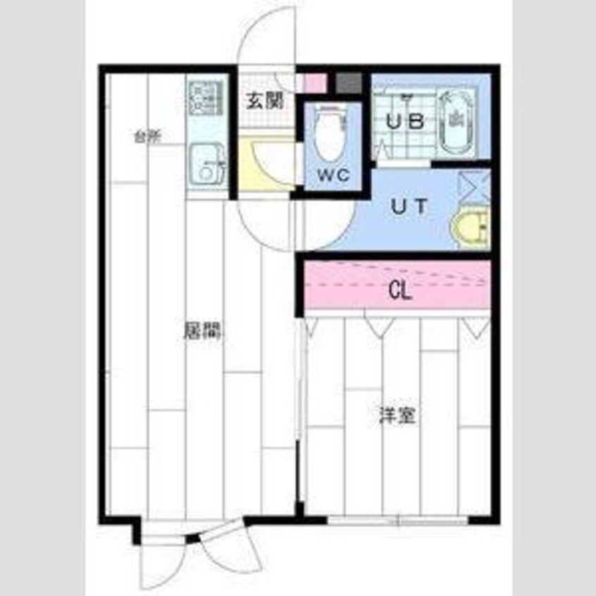 間取図 ピーナッツ厚別