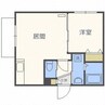 ＣＩＴＹ　ＶＩＬＬＡ厚別 1LDKの間取り