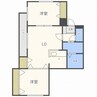 Stella maris 2LDKの間取り