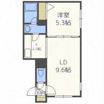 間取図 ロゼッタ本通