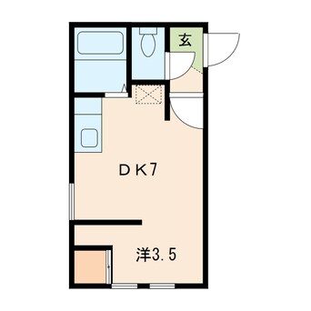 間取図 スタンホープ南郷