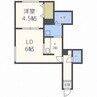 メゾン　ドゥ　ルイース 1DKの間取り