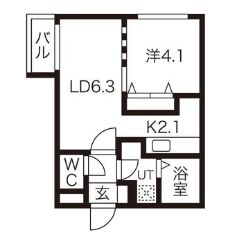 間取図 ラーチェ