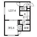 プライムコートの間取図