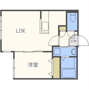 間取り図 ライフジュエル南郷通