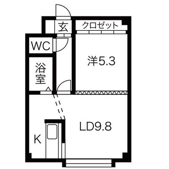 間取図 エレガントハウス