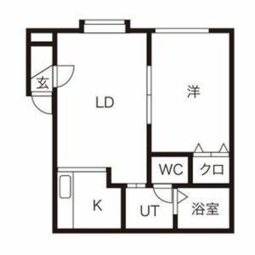 間取図 クオーレ・マリィ扇町
