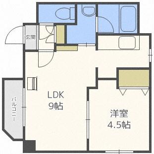 間取り図 グランビア南郷