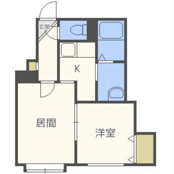 間取図 デュオール北野Ⅰ