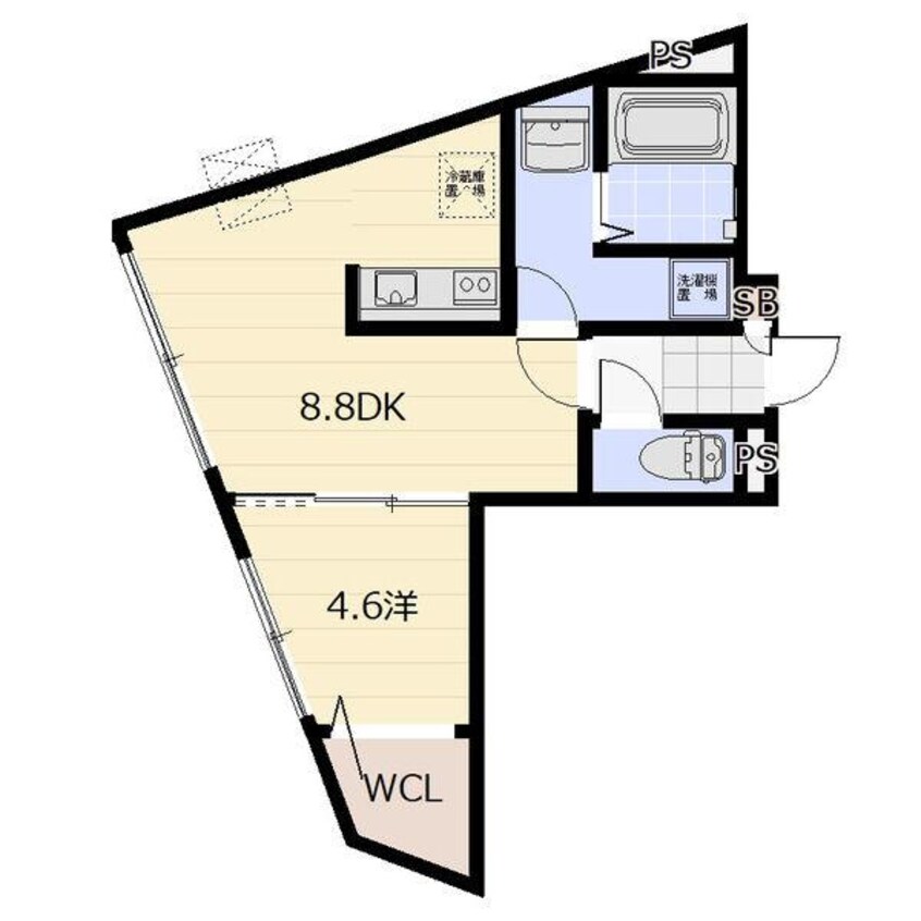 間取図 アレスフォート新札幌