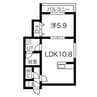 ＢＡＮＦＦ 1LDKの間取り