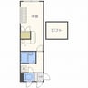 レオパレス北３４条第１ 1Kの間取り