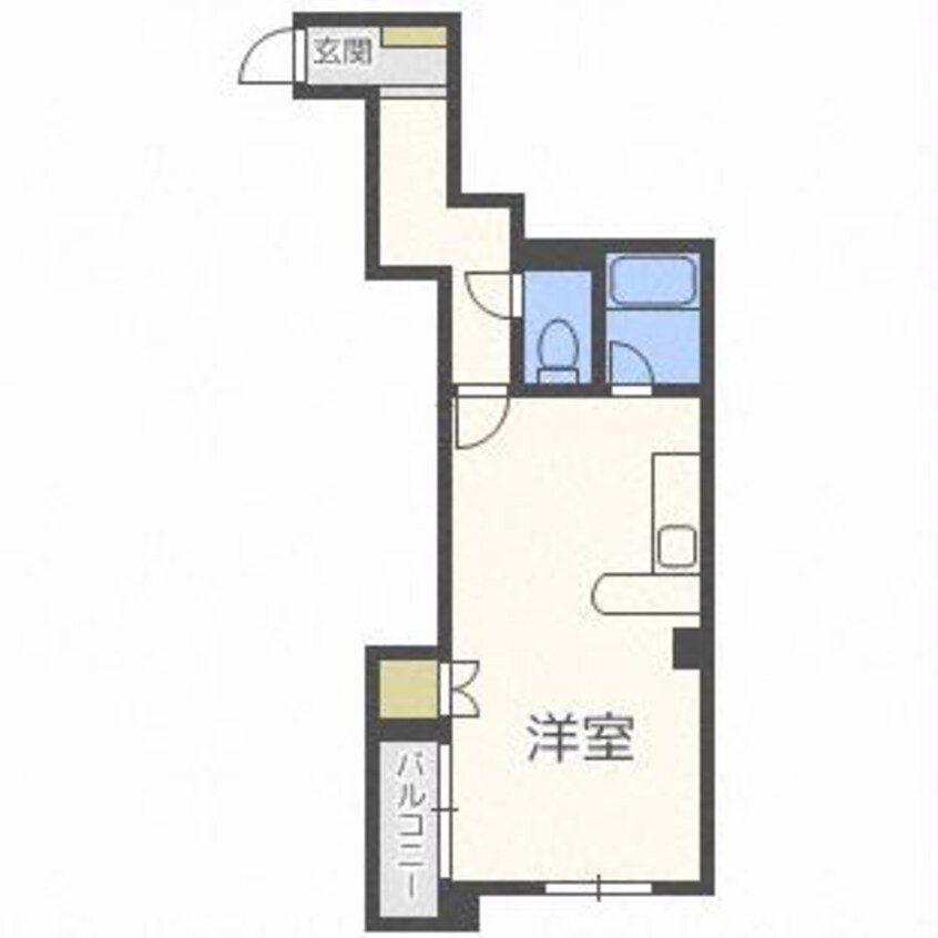 間取図 コンフォート月寒東