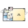 メイプルハイツＩＩ 1Kの間取り
