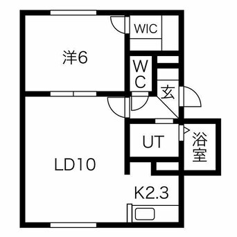 間取図 ヴィラフォーレスト栄通