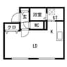 STAGEA本郷11 1Rの間取り
