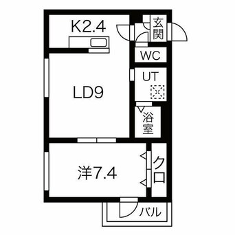 間取図 ラグジースペース東北通