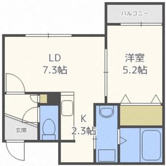 間取図 ブランノワールMIKEOS